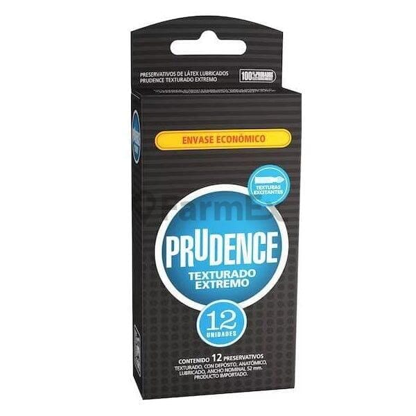 Preservativos Prudence "Texturado extremo" "Envase económico" x 12 unds Farmex-Fonasa-Persistente